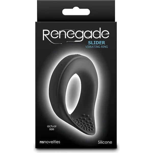 Renegade-Slider-Vibrating-Cock-Ring-Black