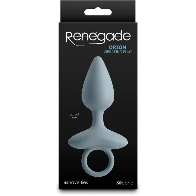 Renegade-Orion-Vibrating-Anal-Plug-Gray