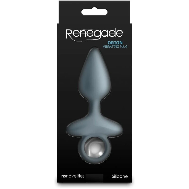 Renegade-Orion-Vibrating-Anal-Plug-Gray