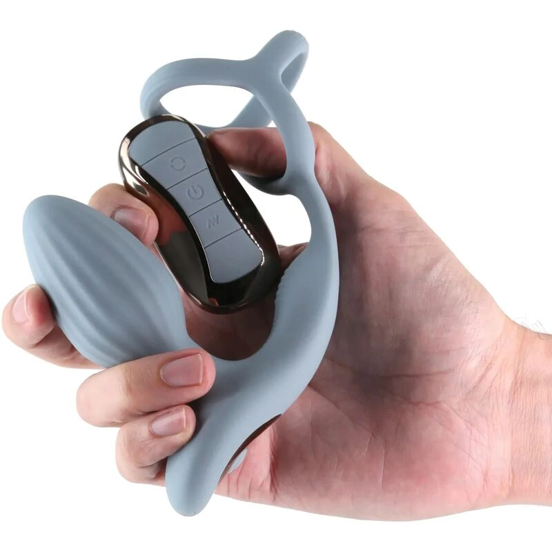 Renegade-Pinnacle-Cock-Ring-and-Gyrating-Prostate-Massager-Gray