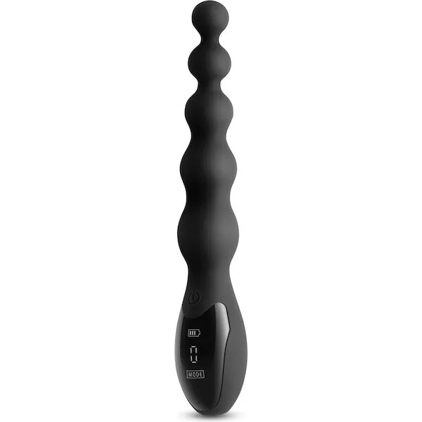 Renegade Virtua Digital Beaded Anal Vibrator - Black