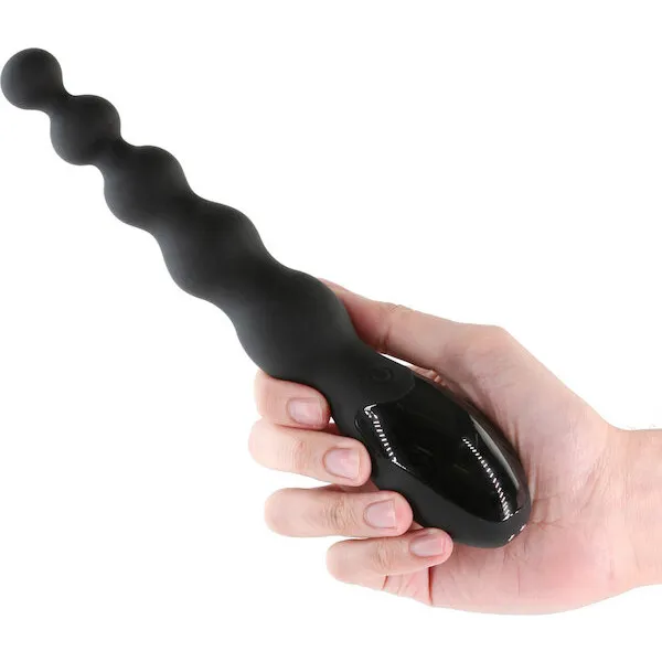 Renegade Virtua Digital Beaded Anal Vibrator - Black