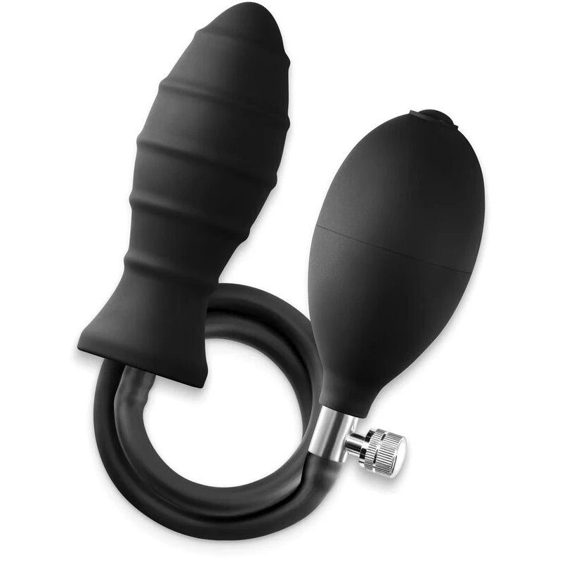 Renegade Inflataplay Inflatable Anal Plug - Black