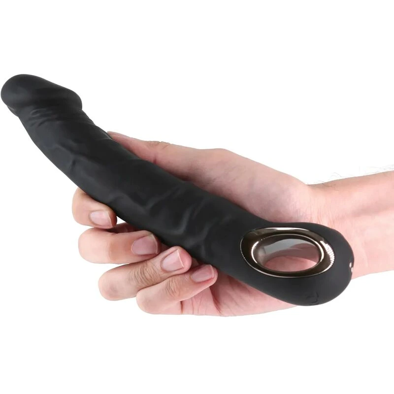 Renegade-Rimmer-Vibrating-Dong-w-Handle-Black