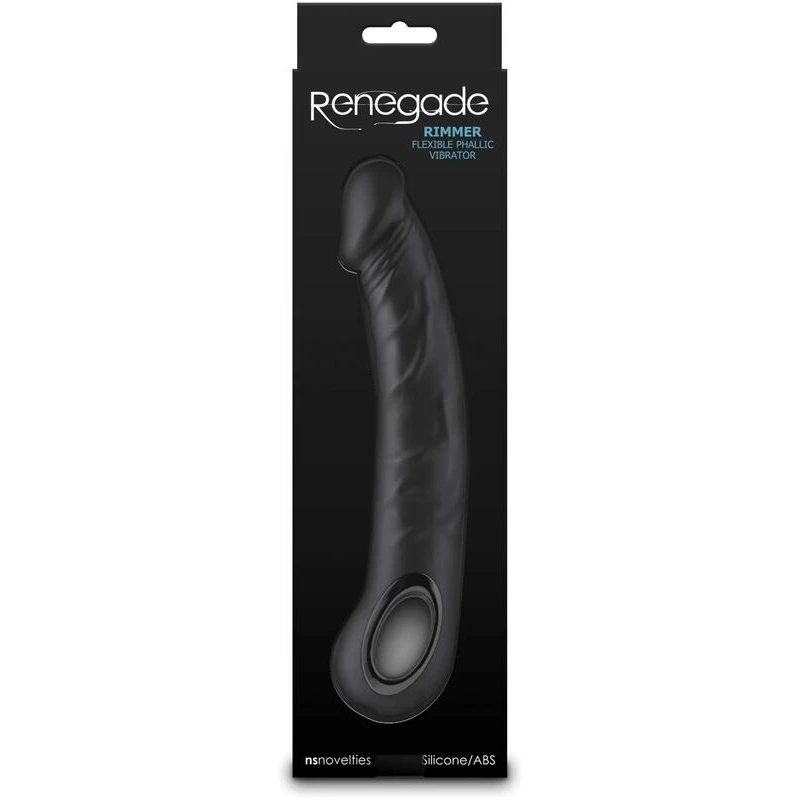 Renegade-Rimmer-Vibrating-Dong-w-Handle-Black