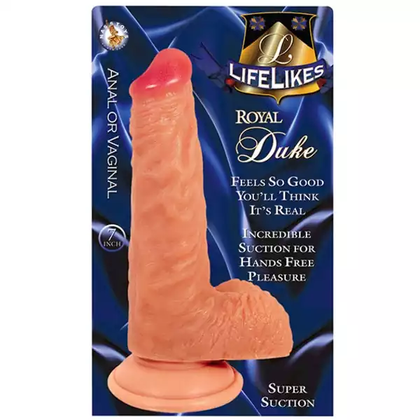 Lifelikes-Royal-Baron-7-inch-Dong-w-Suction-Cup