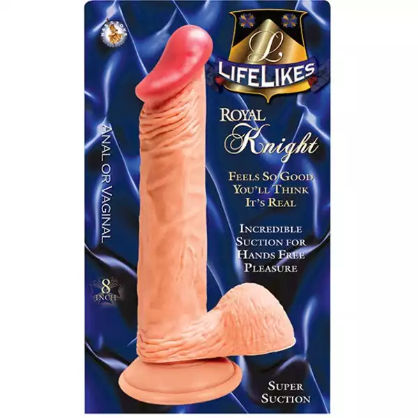Lifelikes-Royal-Baron-8-inch-Dong-w-Suction-Cup