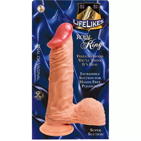 Lifelikes-Royal-Baron-9-inch-Dong-w-Suction-Cup