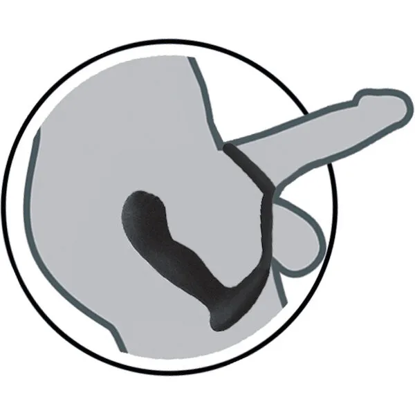 Butts-Up-Prostate-Massager-w-Scrotum-and-Cockring-Black