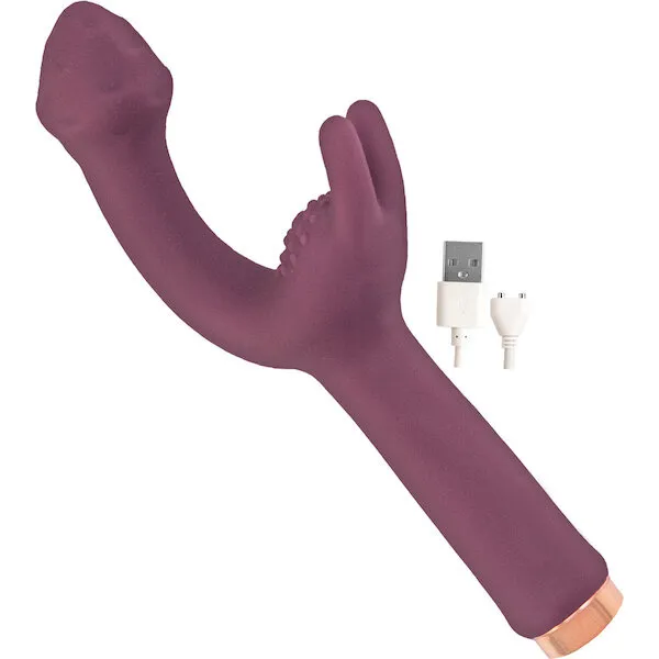 Mystique Vibrating G Spot Massager - Eggplant