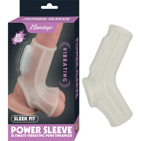 Vibrating-Power-Sleeve-Sleek-Fit-White