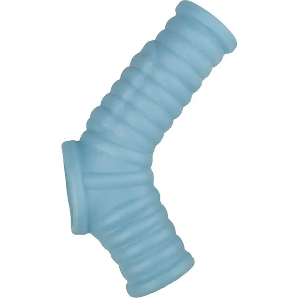 Vibrating-Power-Sleeve-Ribbed-Fit-Blue