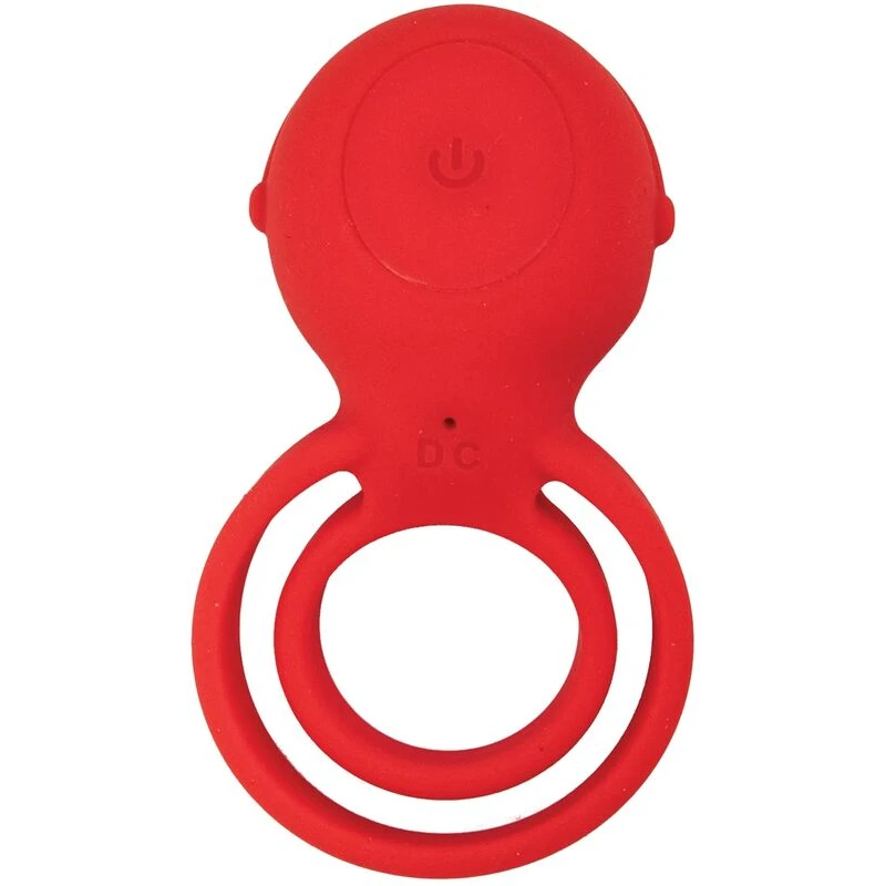 Cockpower-Ultimate-Vibrating-Cock-Ring-Red