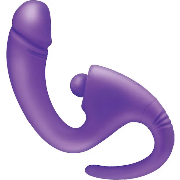 The Beat Dual Pleasure G-Spot Vibrator - Purple