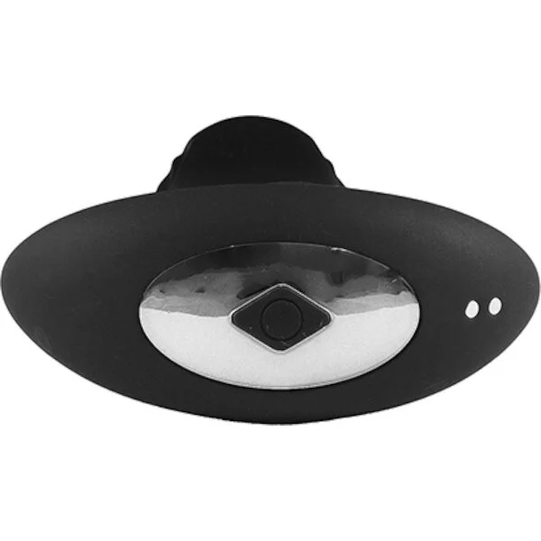 Atomic Tapping Anal Plug w/Remote Control - Black