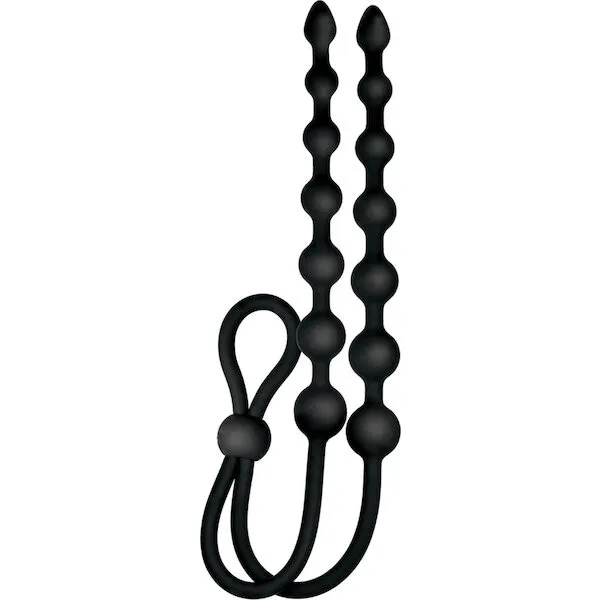 Ass-sation-Dual-Ended-Anal-Beads-Black