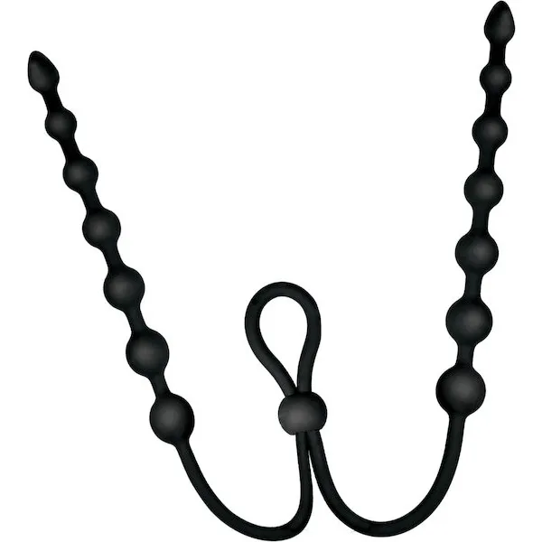 Ass-sation-Dual-Ended-Anal-Beads-Black