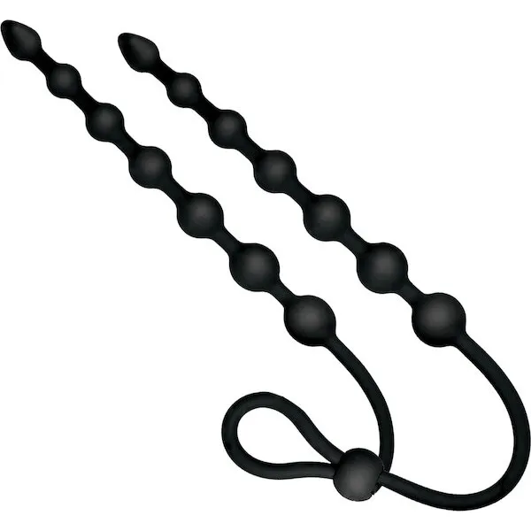 Ass-sation-Dual-Ended-Anal-Beads-Black