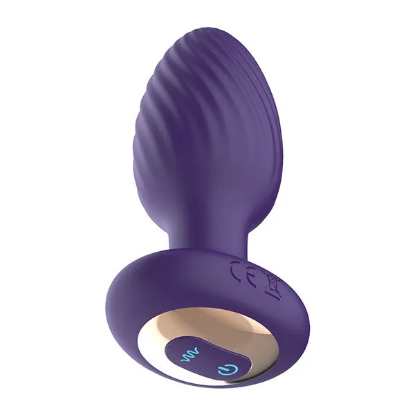 The Royale Rotating Anal Plug - Purple