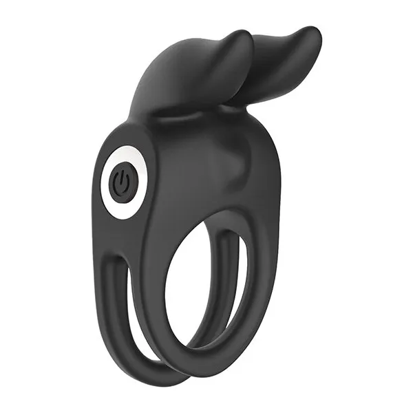 Enhancer-Vibrating-Rabbit-C-Ring-Black