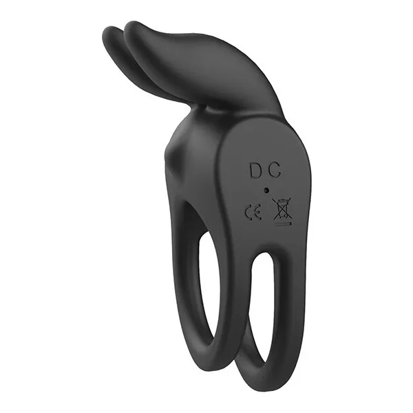 Enhancer-Vibrating-Rabbit-C-Ring-Black