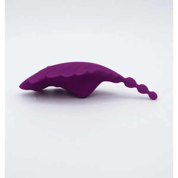 Natalie's Toy Box Shell Yeah! Remote Controlled Wearable Panty Vibrator - Purple