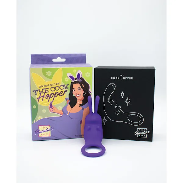Natalie-and-apos-s-Toy-Box-The-Cock-Hopper-Cock-Ring-and-Bullet-Vibrator-Purple