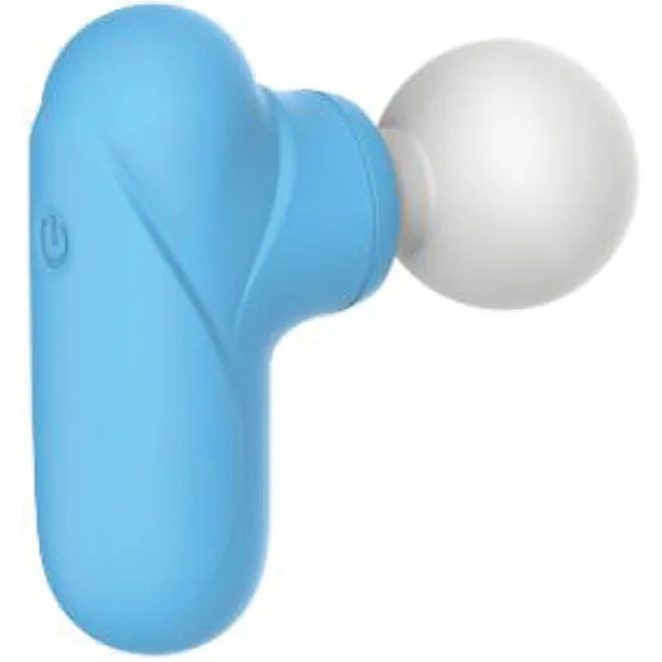 Wild Pop Vibe Pocket Purr Mini Massager - Blue