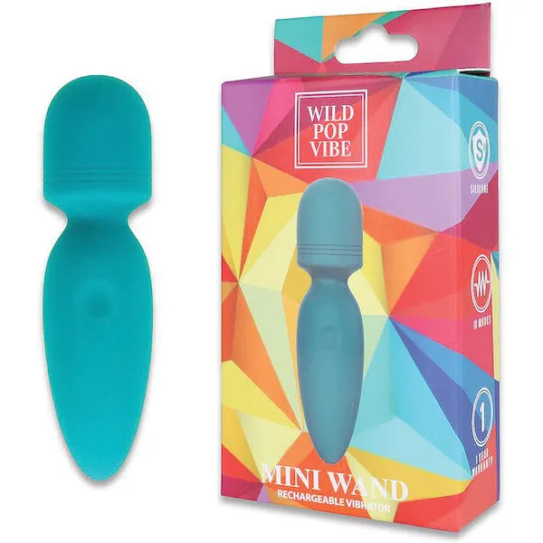 Wild Pop Vibe Mini Wand - Teal
