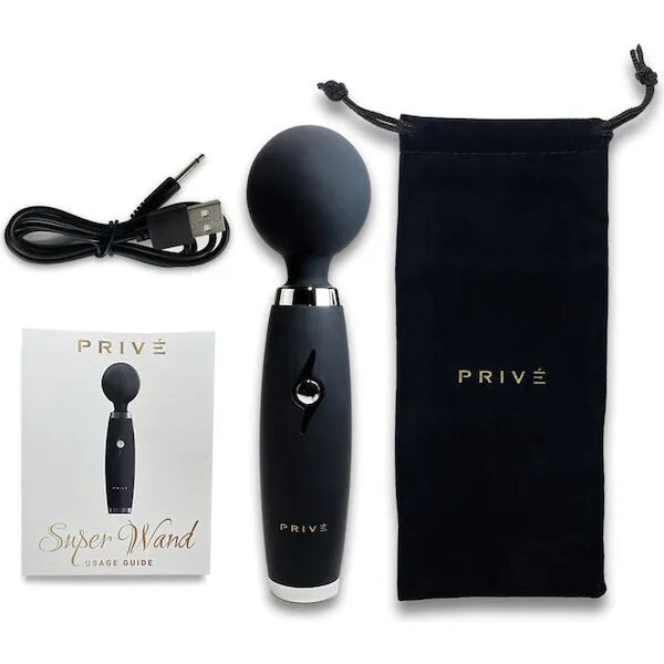 PRIVE-Super-Wand-Massager-Black