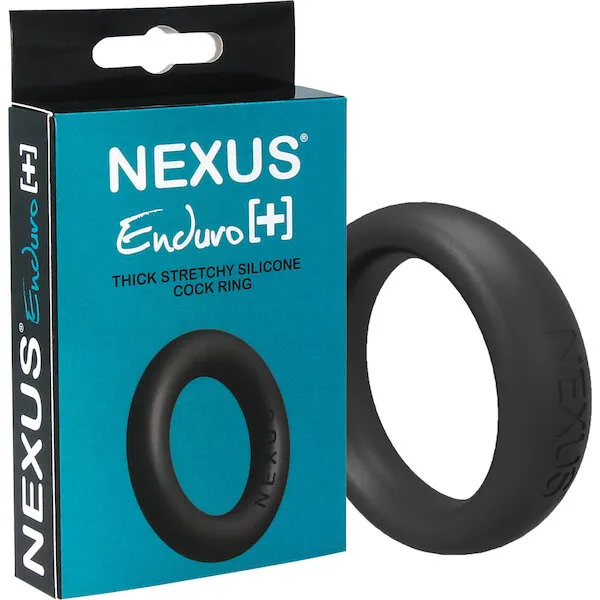 Nexus-Enduro-Plus-Silicone-Cock-Ring-Black