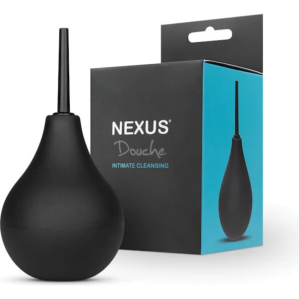 Nexus-Non-Return-Valve-Anal-Douche-224-ml-Black