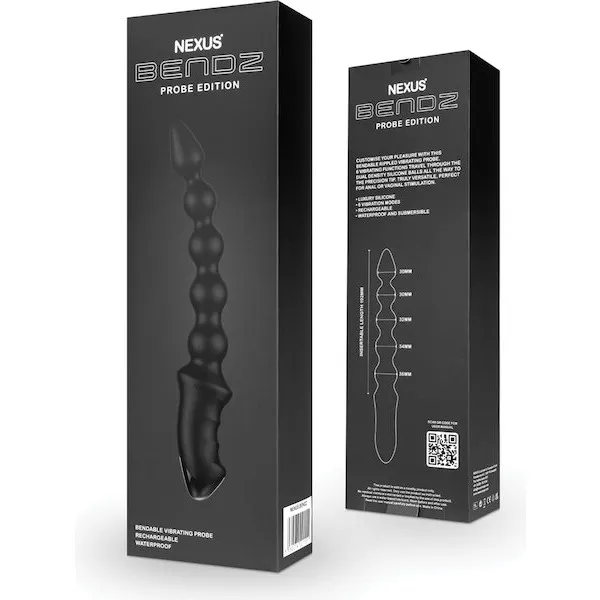 Nexus-Bendz-Bendable-Vibrating-Probe-Black