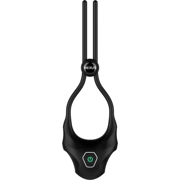 Nexus-Forge-Single-Lasso-Vibrating-Cock-Ring-Black
