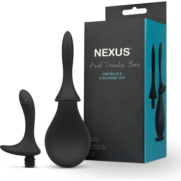 Nexus-Anal-Douche-Set-Black