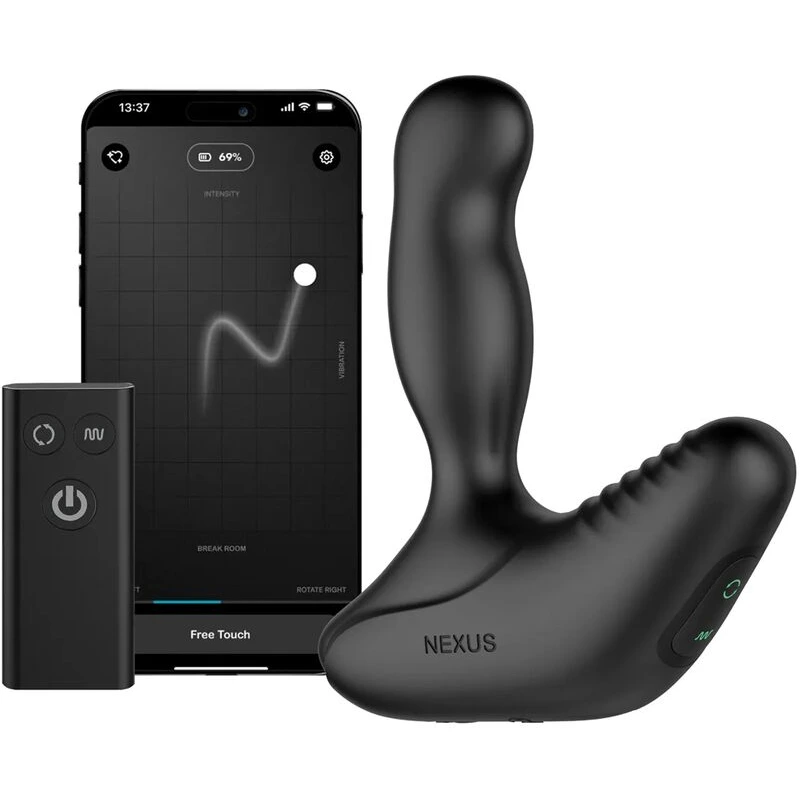 Nexus-Revo-Stealth-App-Enabled-Rotating-and-Vibrating-Prostate-Massager-Black