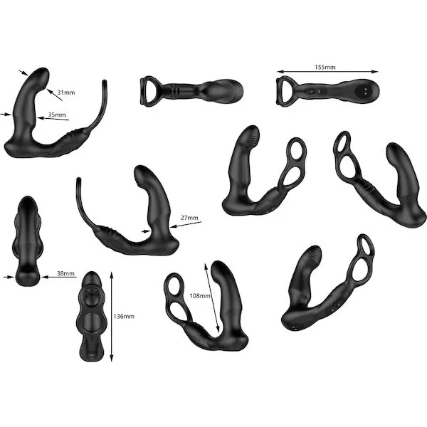 Nexus-Simul8-Wave-Dual-Cock-Ring-Prostate-Massage-Black