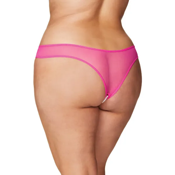 Crotchless-Thong-w-Pearls-Hot-Pink-3X-4X