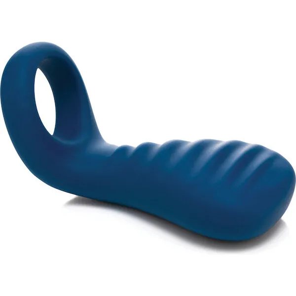 OhMiBod Blue Motion Nex 3 Bluetooth Couples Ring - Cobalt Blue
