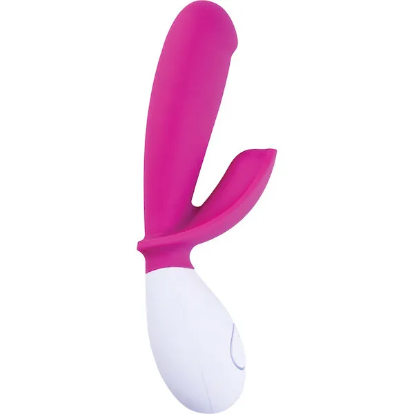 OhMiBod Lovelife Snuggle Dual Stimulation Vibe - Pink