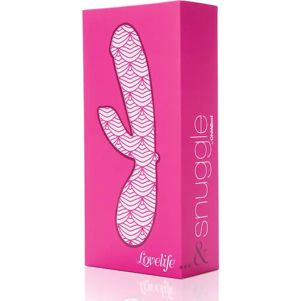 OhMiBod Lovelife Snuggle Dual Stimulation Vibe - Pink