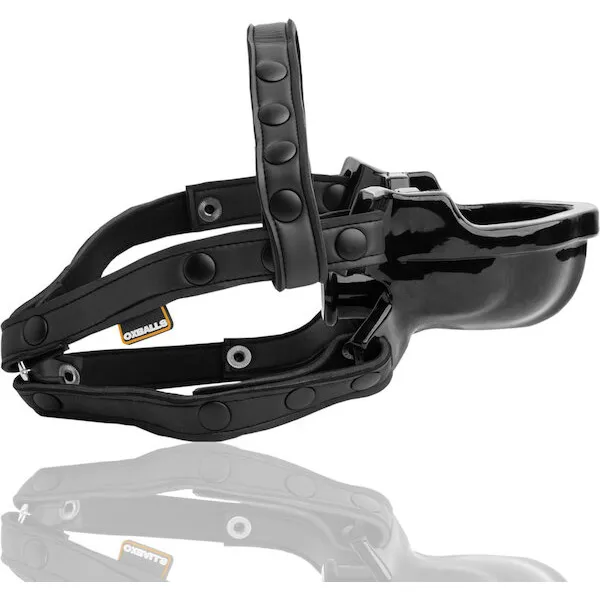 Oxballs-Watersport-Strap-on-Gag-Black
