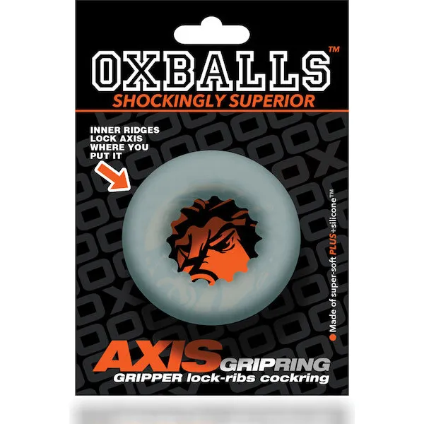 Oxballs-Axis-Rib-Griphold-Cockring-Clear-Ice
