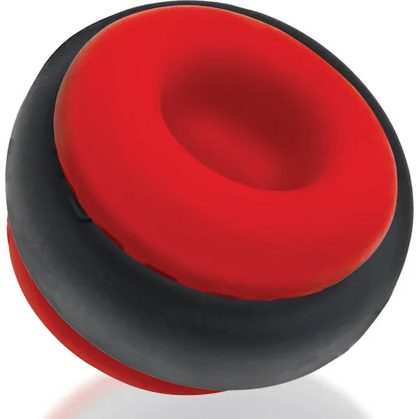 Oxballs-UltraCore-Ball-Stretcher-w-Axis-Ring-Red-Ice