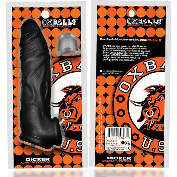 Oxballs-Dicker-Adjust-Fit-Extender-Black-Ice