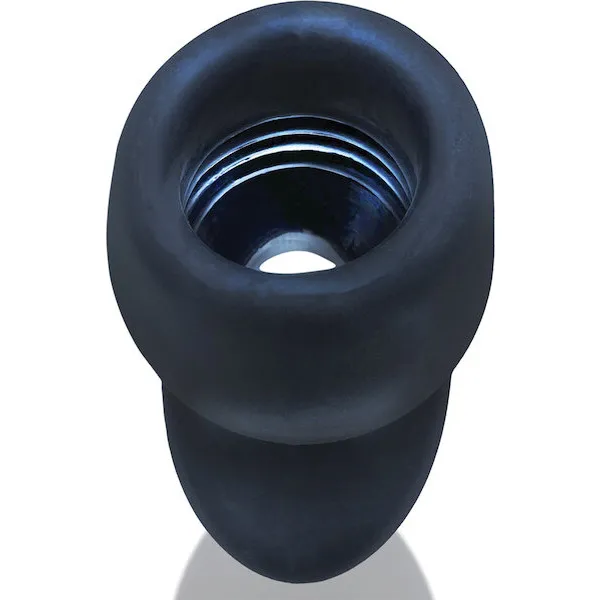 Oxballs-Morphhole-1-Gaper-Plug-Small-Black-Ice