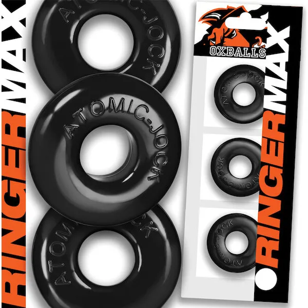 Oxballs-Ringer-Max-3-Pack-Cockrings-Black