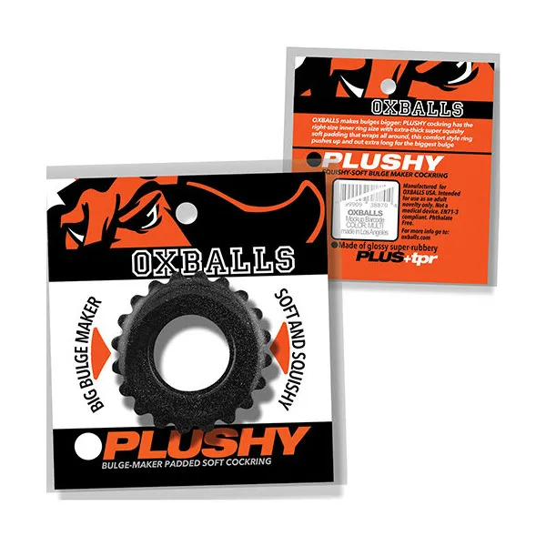 Oxballs-Plushy-Single-Ring-Black-Mica