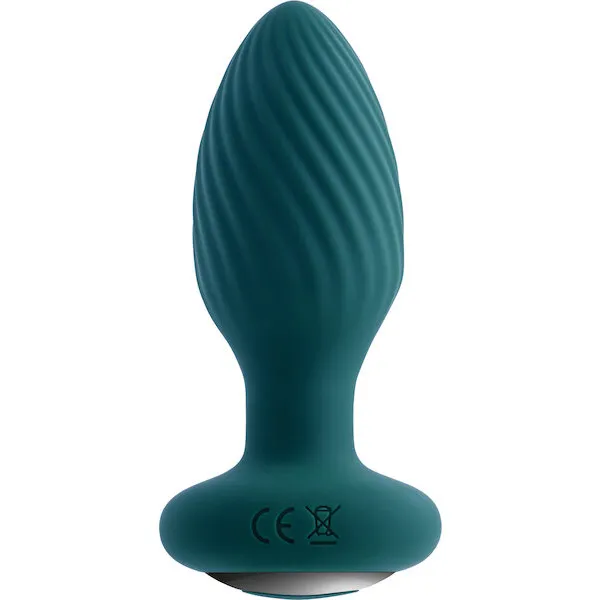 Playboy Pleasure Spinning Tail Teaser Butt Plug - Salute
