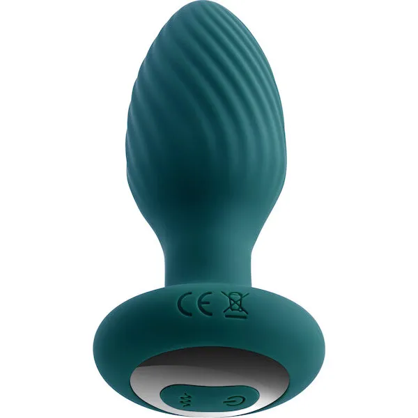 Playboy Pleasure Spinning Tail Teaser Butt Plug - Salute